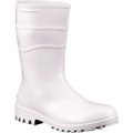 Bota Pvc Branca Cano Medio Tamanho 40