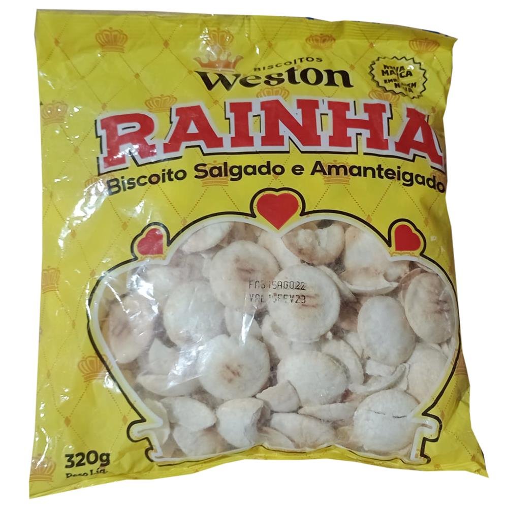 Biscoito De Trigo Rainha Salgada Weston 10X320G