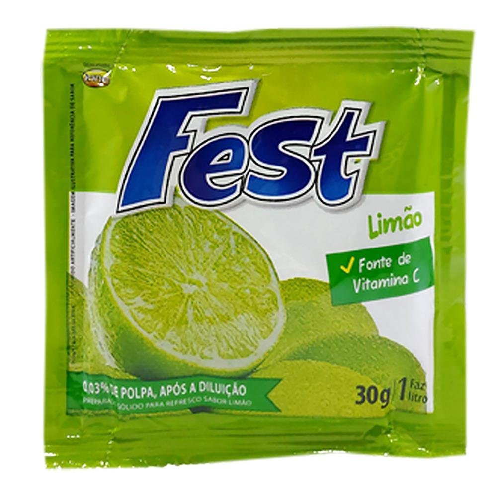 Refresco Po Fest 15 Com 30G Laranja