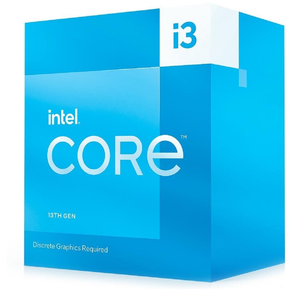 Processador Intel Core i3-13100F, 4.5GHz Max Turbo, Cache 12MB, 4 Núcleos, 8 Threads, LGA 1700 - BX8071513100F