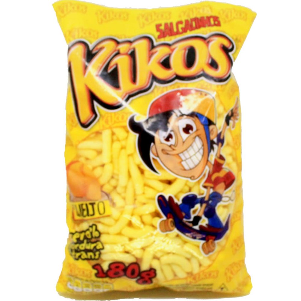 Salgadinho de milho kikos 10x180g queijo
