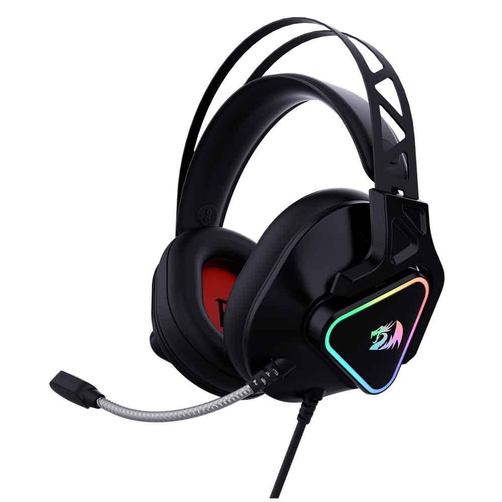 Headset Gamer Redragon Rgb Cadmus Preto H370