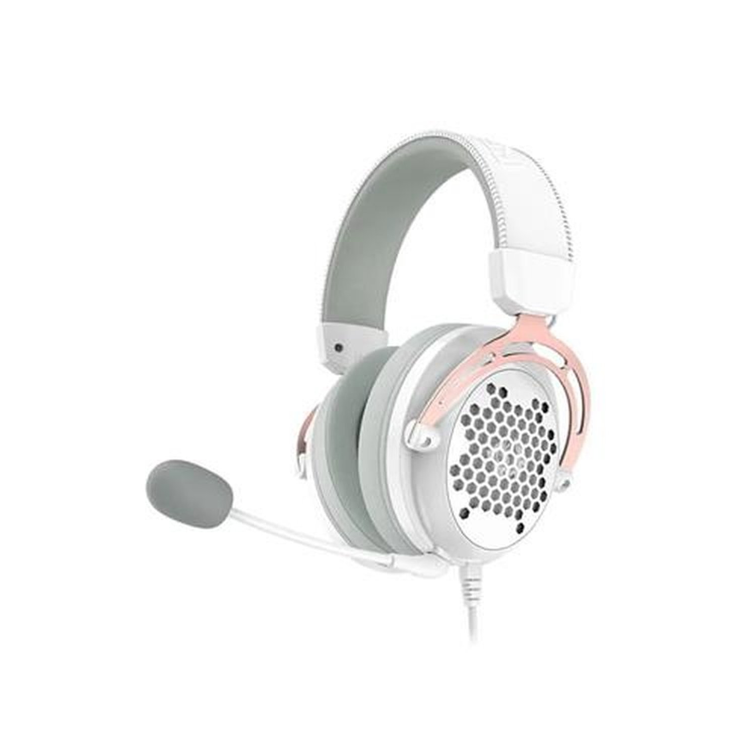 Headset Gamer Redragon Diomedes Branco - H388-W