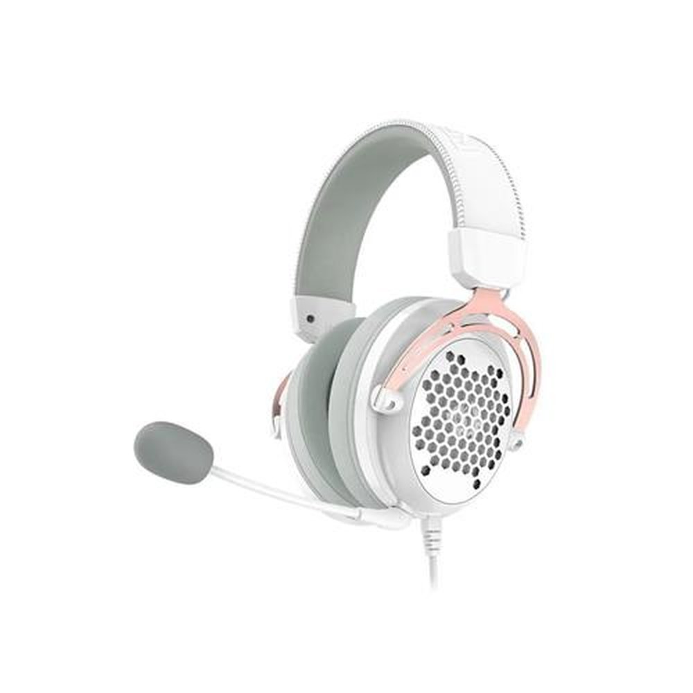 Headset Gamer Redragon Diomedes Branco - H388-W