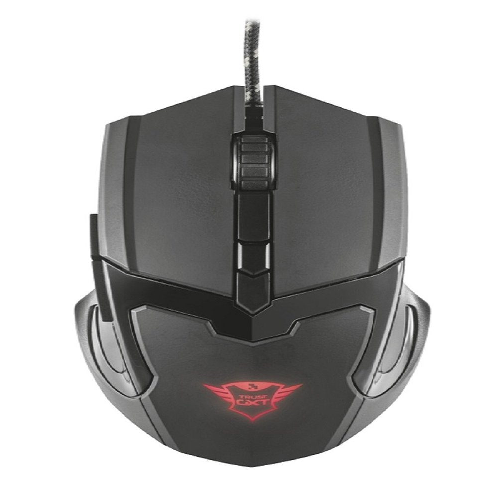 Mouse Gamer Trust Gxt 101 Gav 4800Dpi Preto