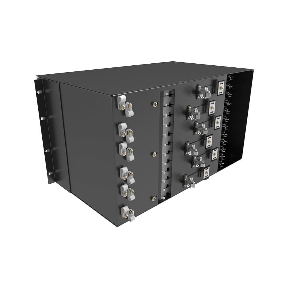 Distribuidor Interno Óptico Fibracem DIO 144F SIMPLEX SM 19"