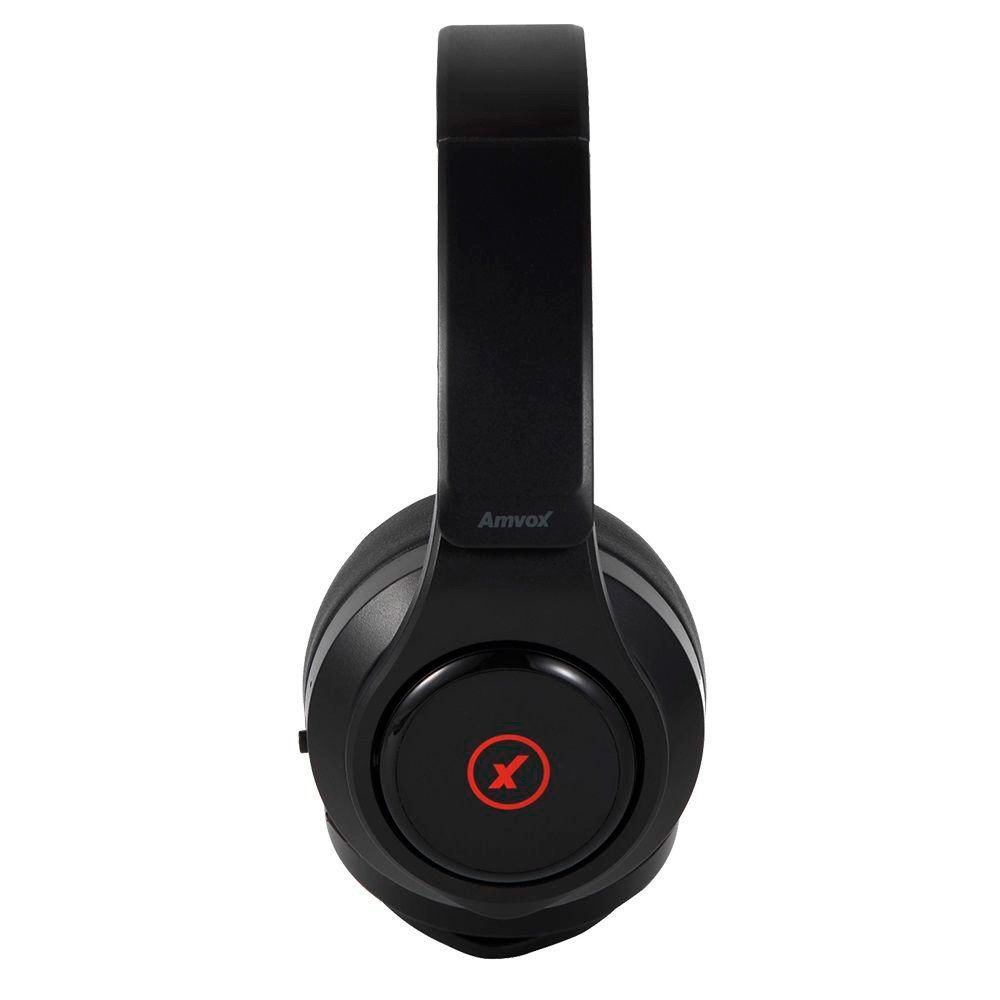 Fone de Ouvido Bluetooth Amvox AHP 2401 | Bateria de Até 18 Horas, Preto