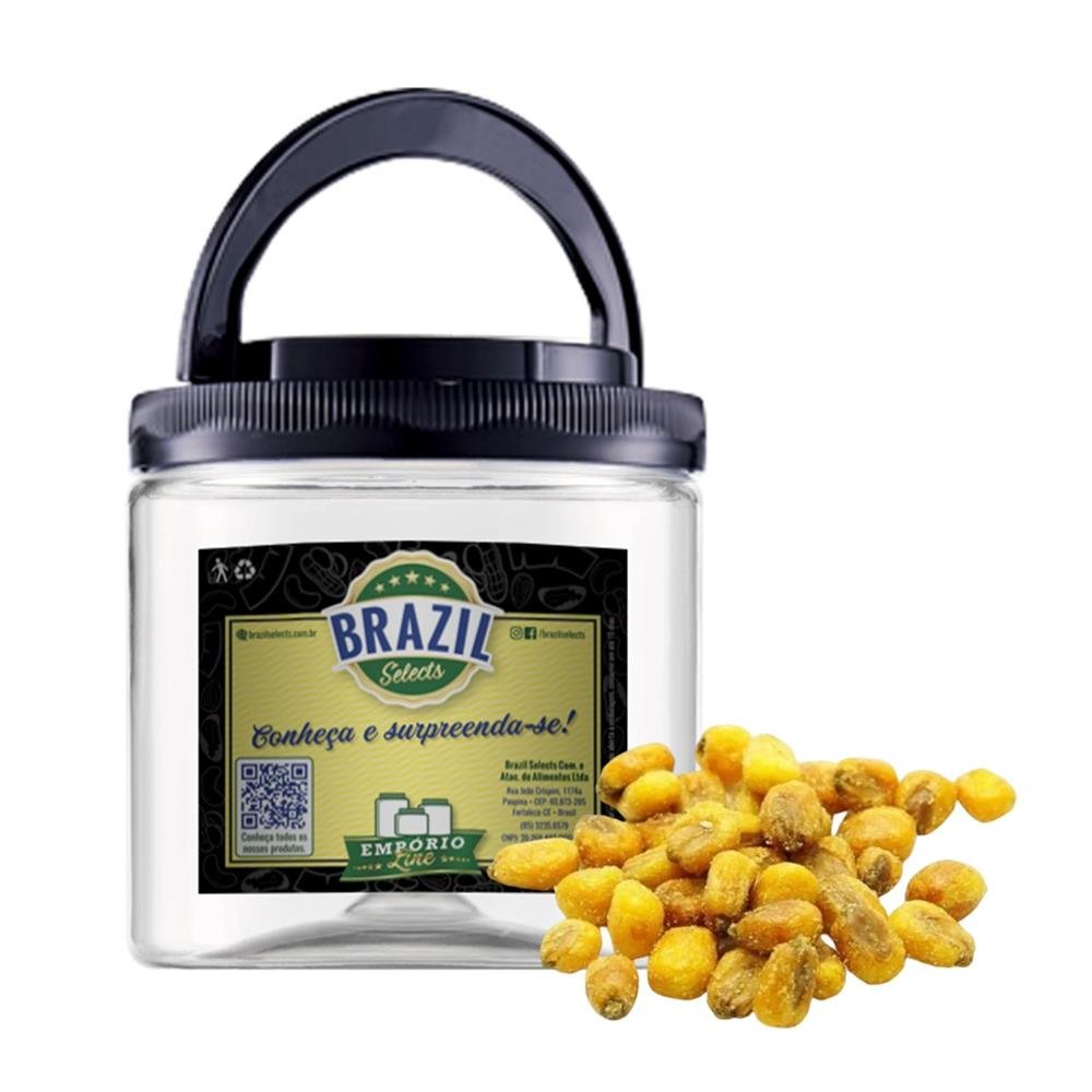 Caixa De Pote Milho Torrado Com Mel E Mostarda - 300G