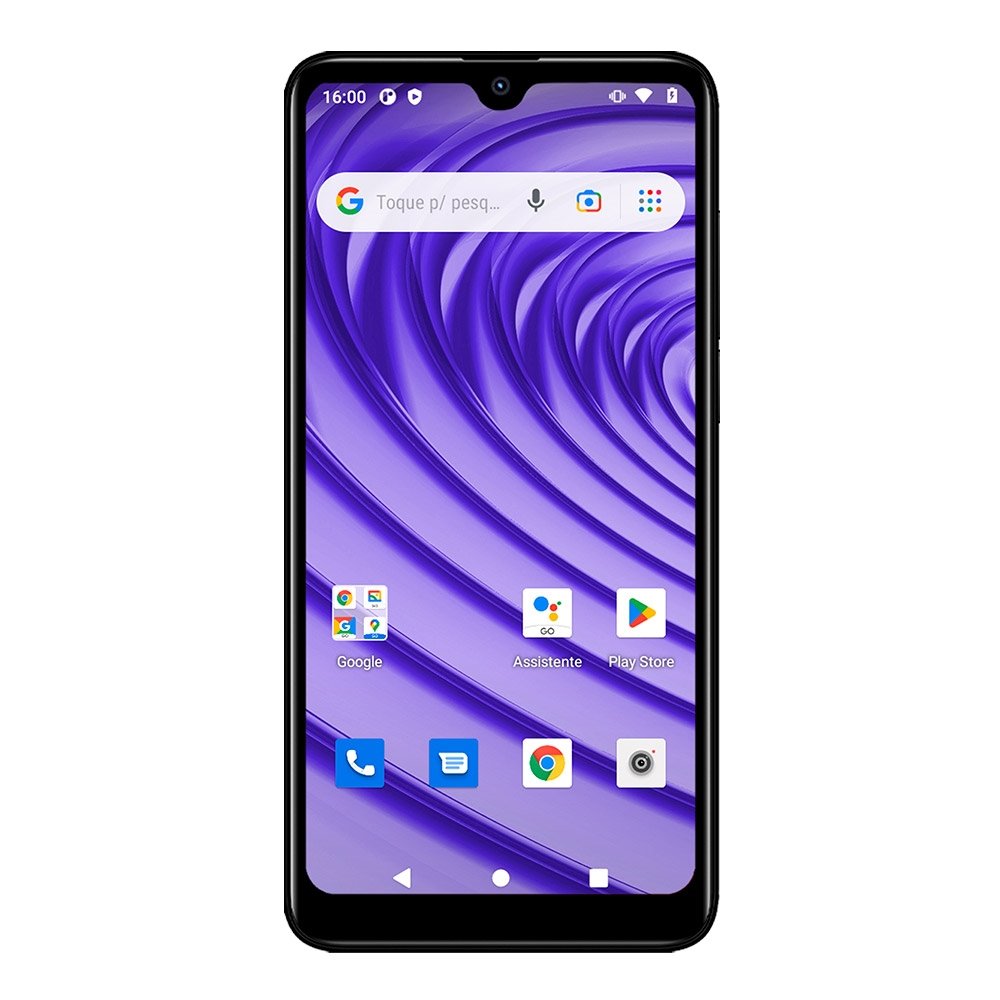 Smartphone Positivo Twist 5 S620, Preto/Azul, Tela 6.26¿ | 4G+Wi-Fi, Câm.Traseira 8MP e Câm.Frontal 8MP, 1GB RAM, 64GB