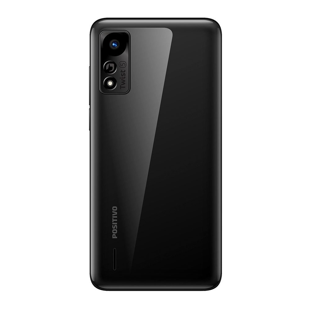 Smartphone Positivo Twist 5 S620, Preto/Azul, Tela 6.26¿ | 4G+Wi-Fi, Câm.Traseira 8MP e Câm.Frontal 8MP, 1GB RAM, 64GB