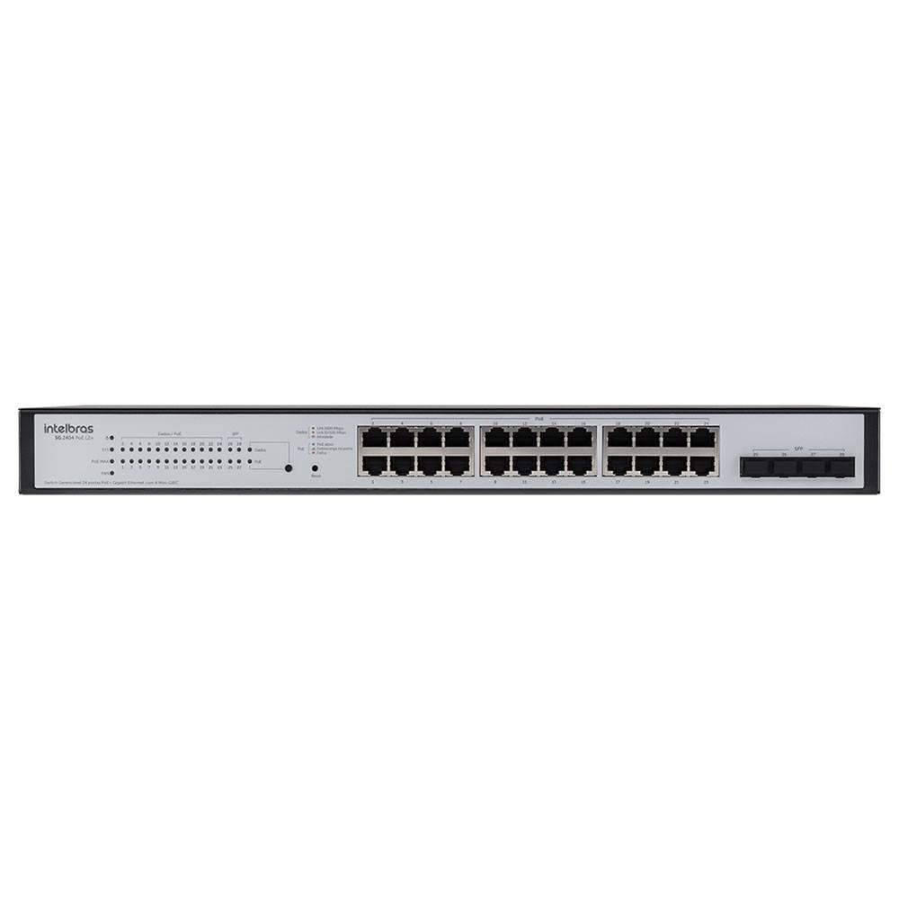 Switch Intelbras SG 2404 PoE L2+ Gerenciavel 24P