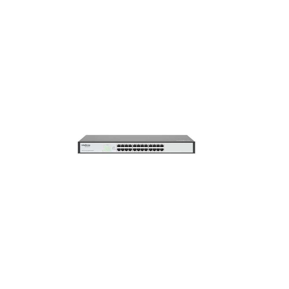 Switch 24p Gigabit Rack Sg 2400 Qr+ 4760022, Intelbras