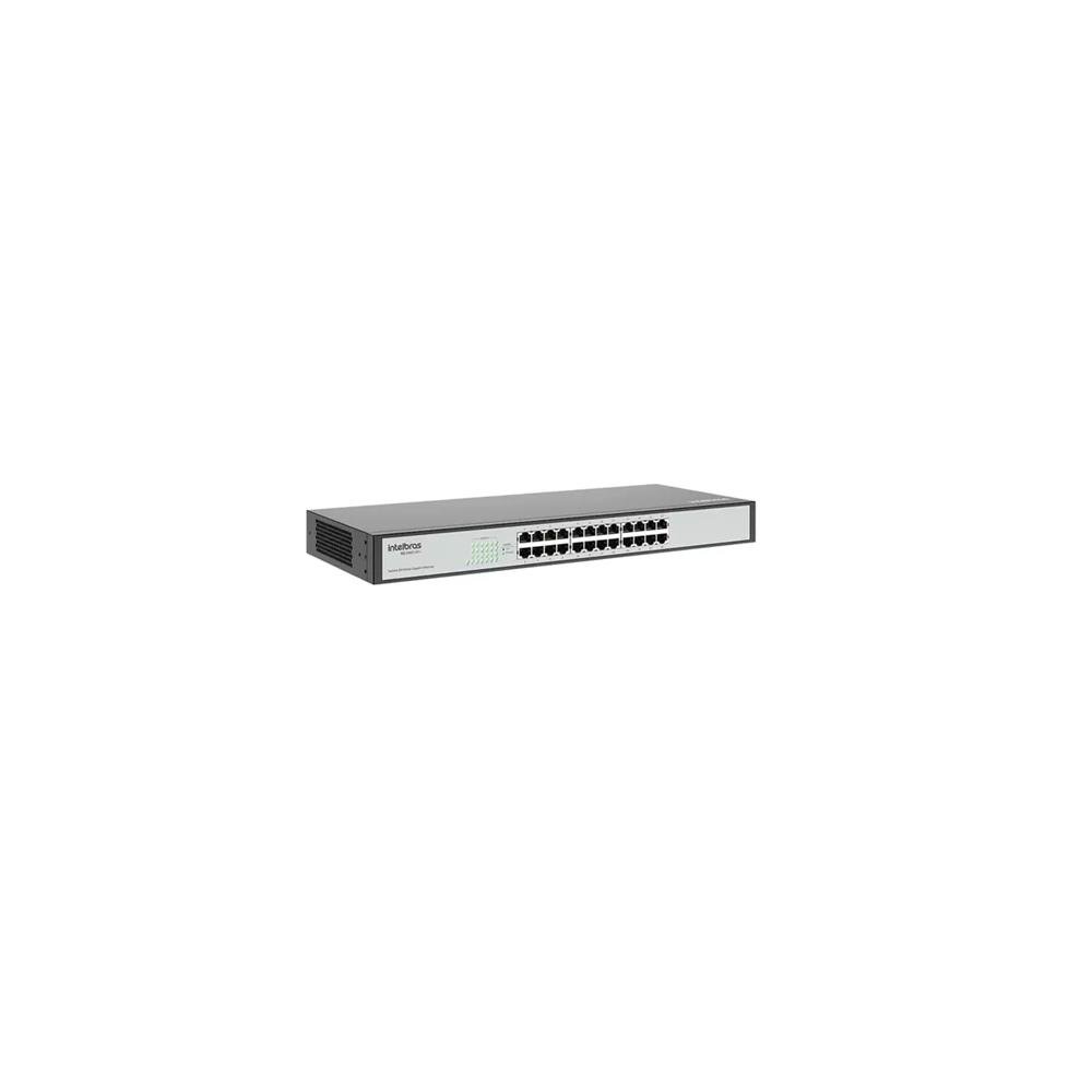 Switch 24p Gigabit Rack Sg 2400 Qr+ 4760022, Intelbras