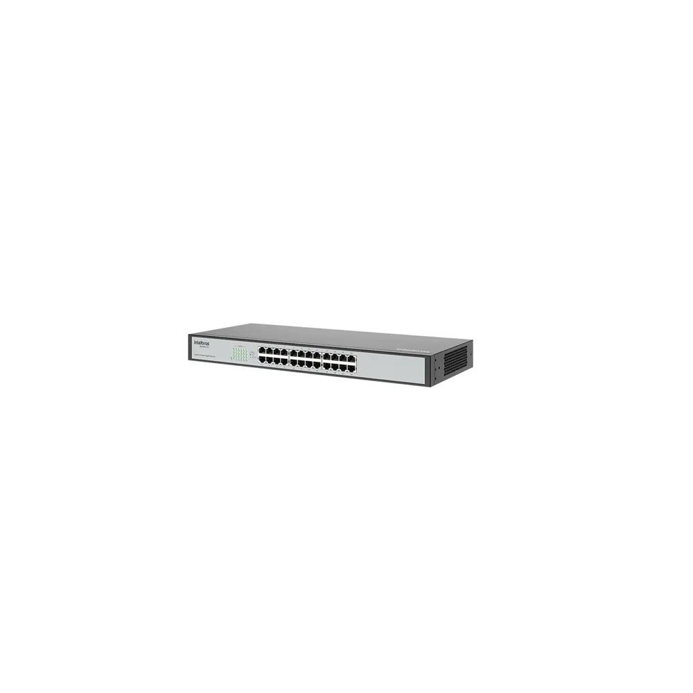 Switch 24p Gigabit Rack Sg 2400 Qr+ 4760022, Intelbras