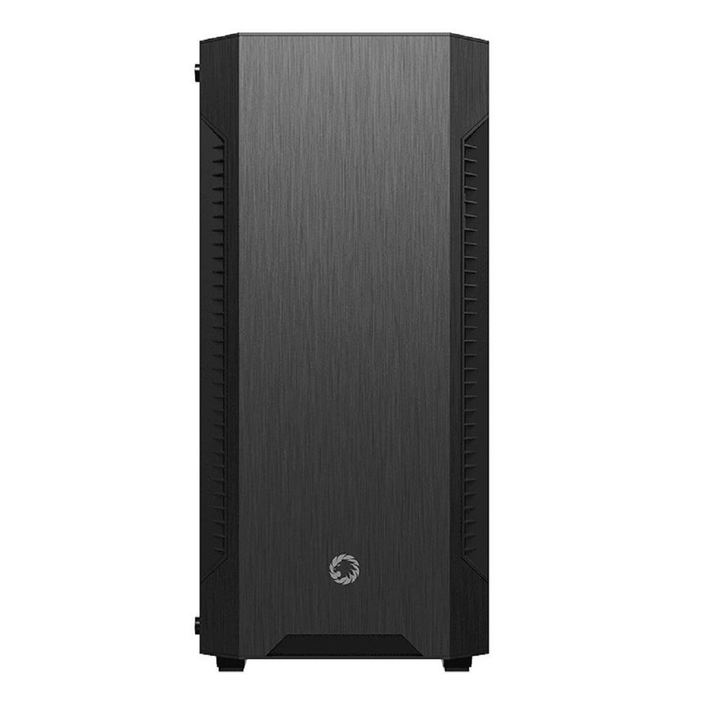 Gabinete Gamer Gamemax Fortress TG, Mid Tower, Vidro Temperado, Black, ATX, Sem Fonte, Com 2 Fans, MFG.A362