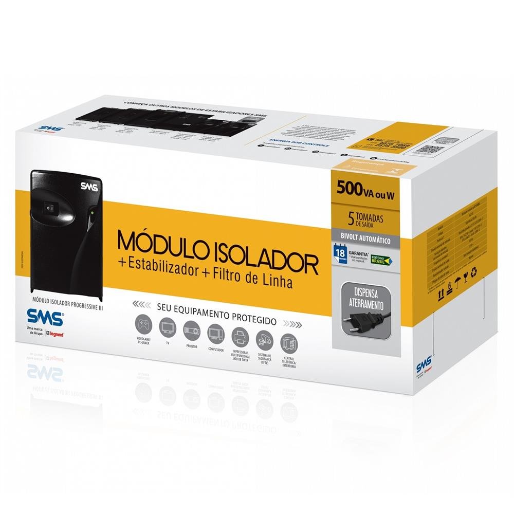 Modulo Isolador 500VA Prog III BIV/115V