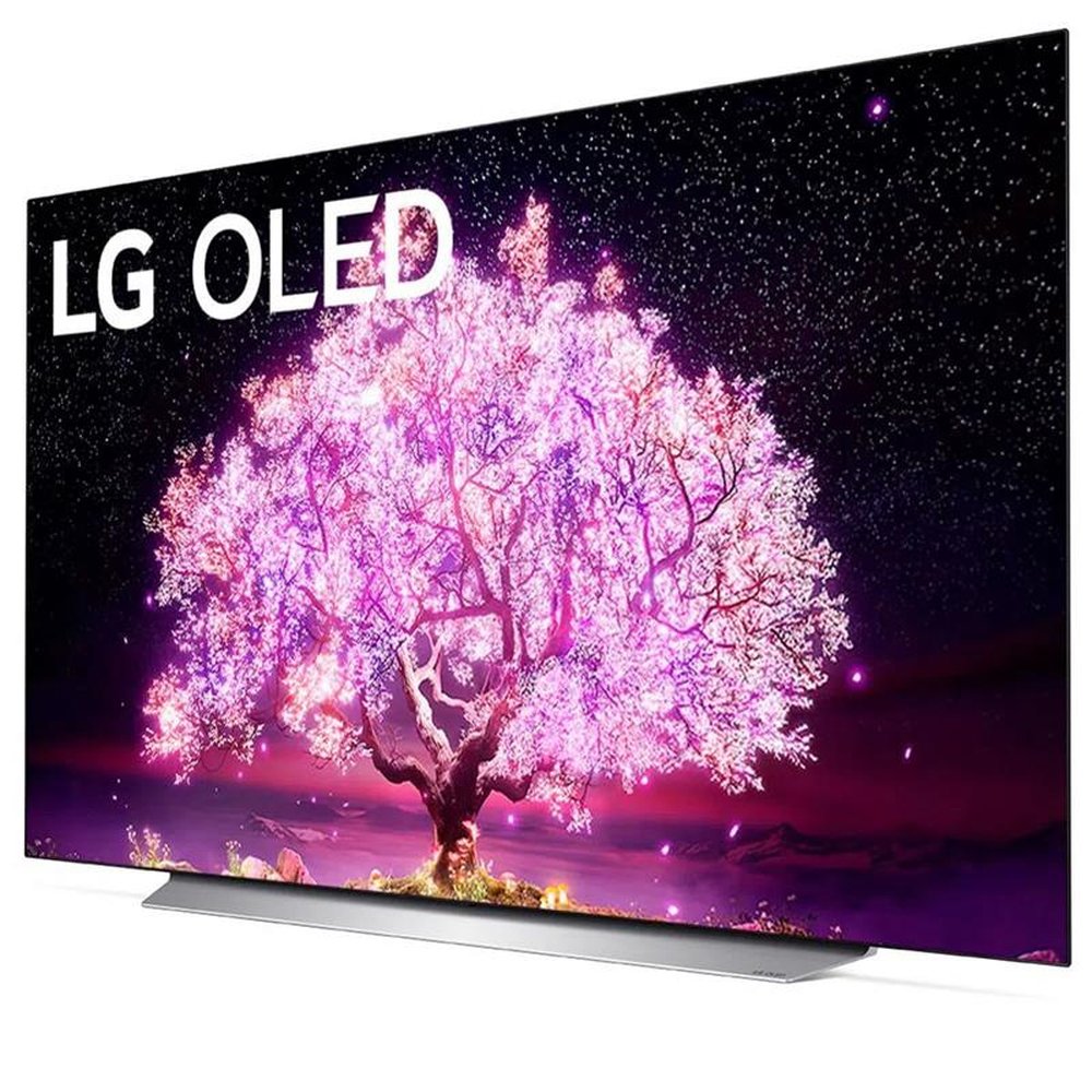 Smart Tv 77" LG 4K OLED77C1, 120Hz, G-Sync, FreeSync, 4x HDMI 2.1, Inteligência Artificial, ThinQ, Google Alexa - 2021