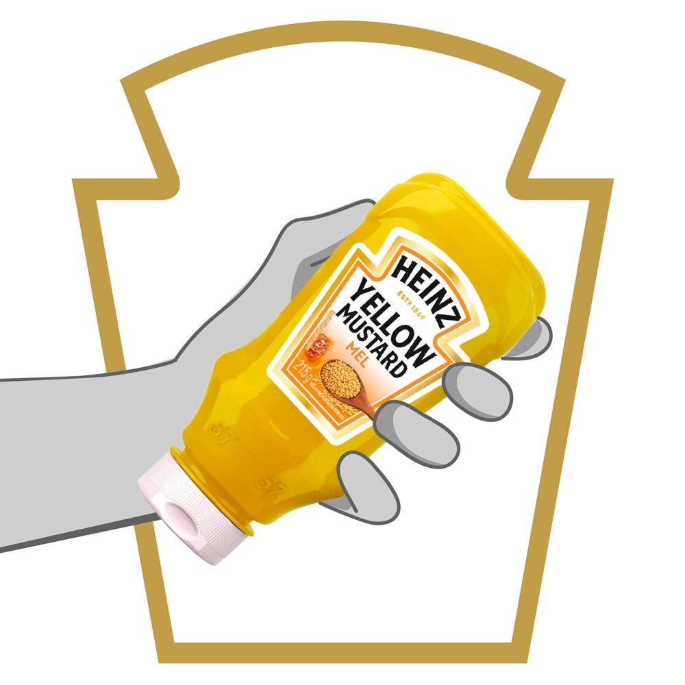 Mostarda Heinz Mel 220g