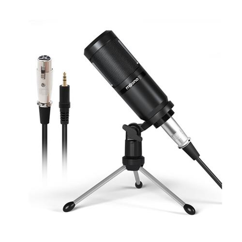 Microfone Condensador Profissional para Gravacao Maono Au-pm360tr