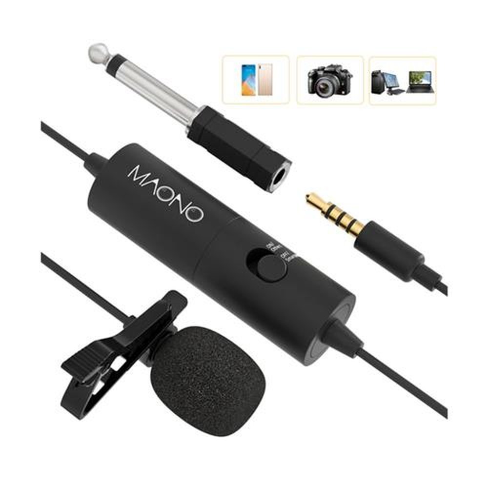 Microfone de Lapela Au-100 Maono