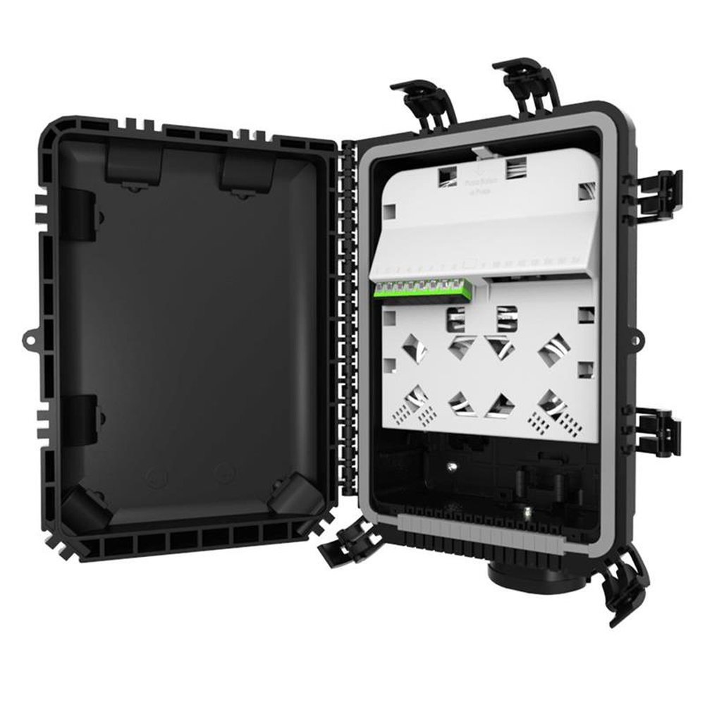 Caixa De Terminação Óptica 1x8 Sc/Apc Drop Mini 6.5 a 12mm