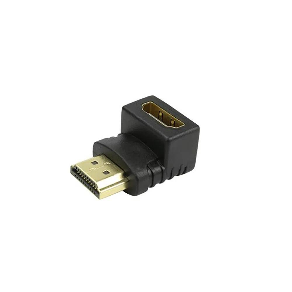 Adaptador Hdmi Fêmea X Hdmi Macho 90° 003-8603 Pix