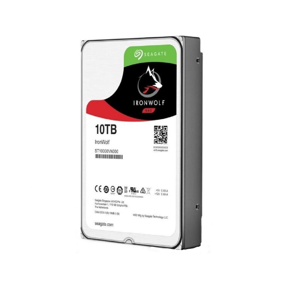HD Seagate 10TB IronWolf Desktop NAS 256MB SATA 6