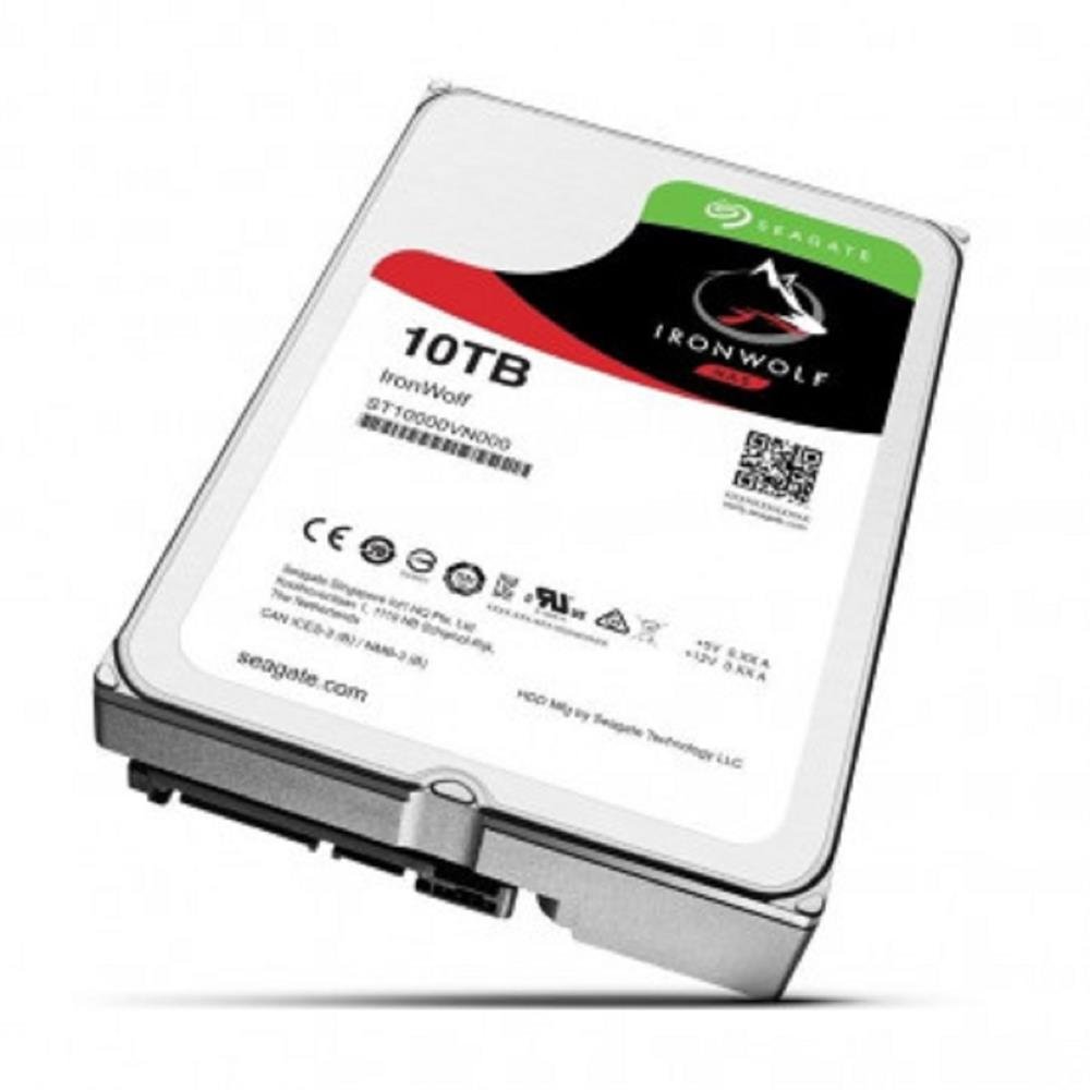 HD Seagate 10TB IronWolf Desktop NAS 256MB SATA 6