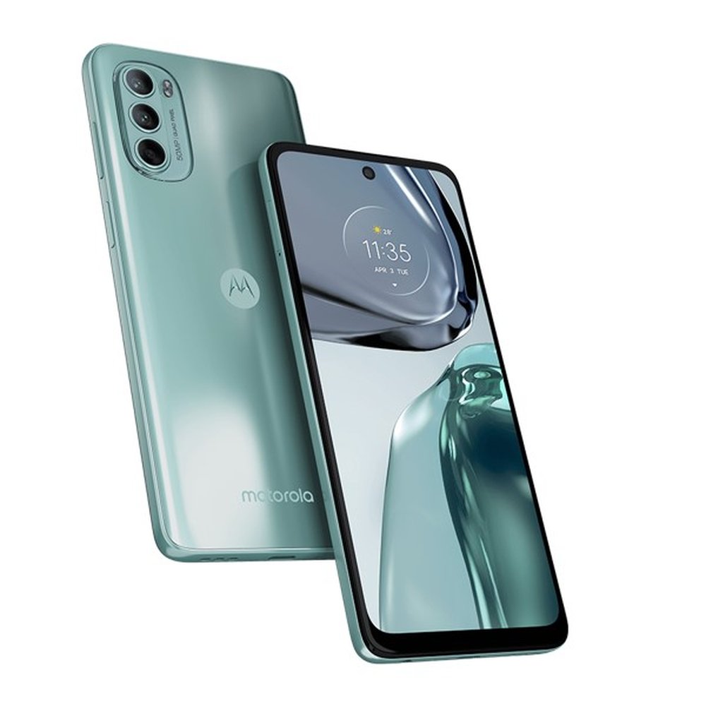 Smartphone Motorola Moto G62 5G Verde 128GB, 4GB RAM, Tela de 6.5¿, Câmera Traseira Tripla, Android 12 e Processador Octa-Core - Verde