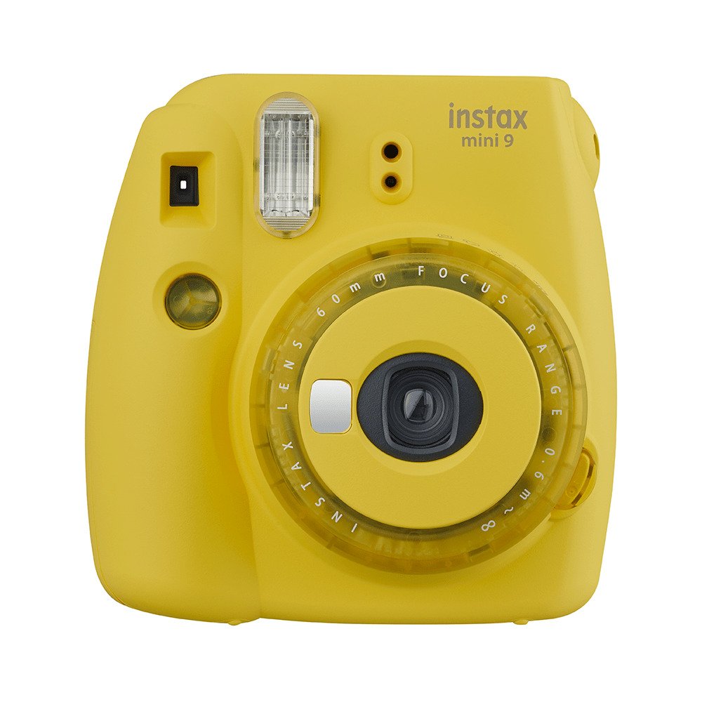 Câmera Fujifilm Instantânea Instax Mini 9 Amarelo Banana