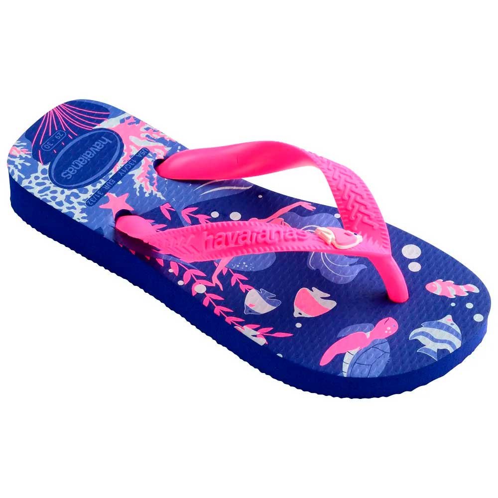 Havaianas Kids Fantasy 2711 Azul Naval 33/34 com 12 Pares