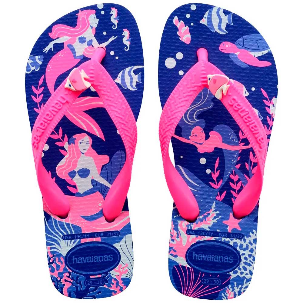 Havaianas Kids Fantasy 2711 Azul Naval 35/36 com 12 Pares