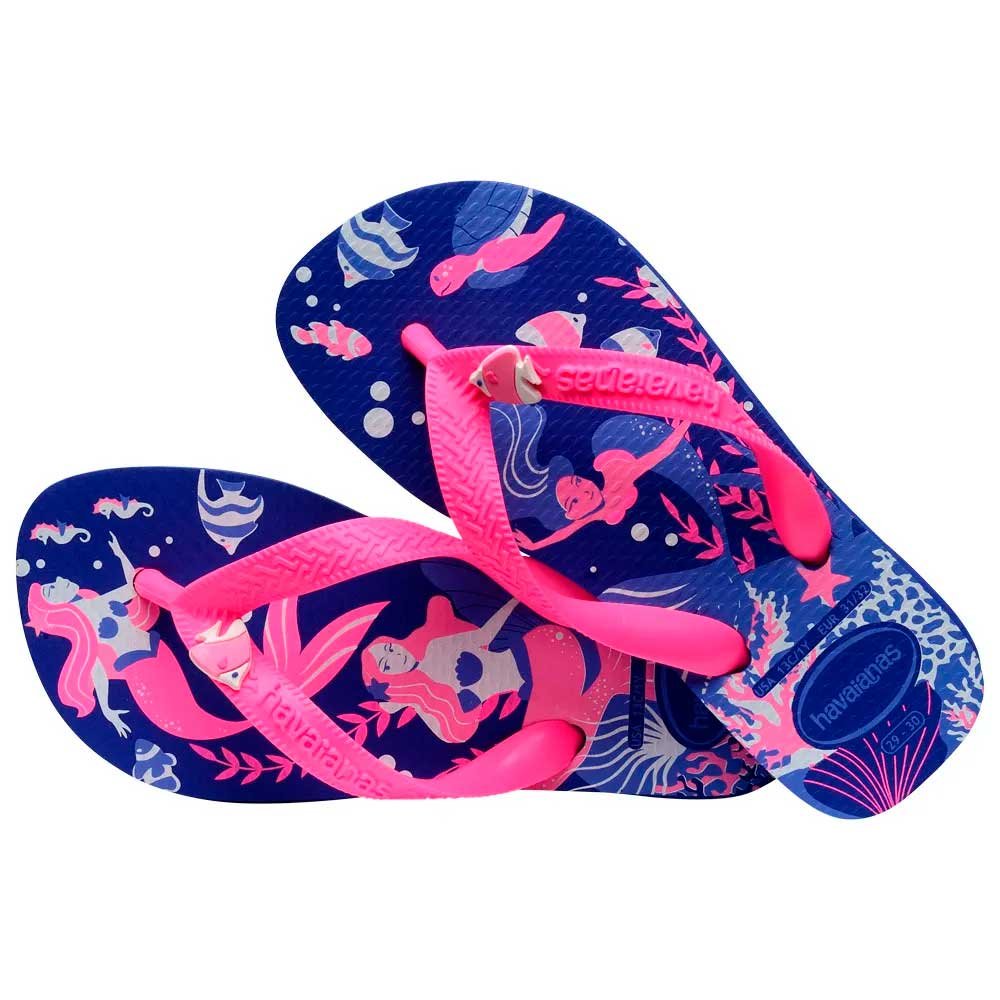Havaianas Kids Fantasy 2711 Azul Naval 35/36 com 12 Pares