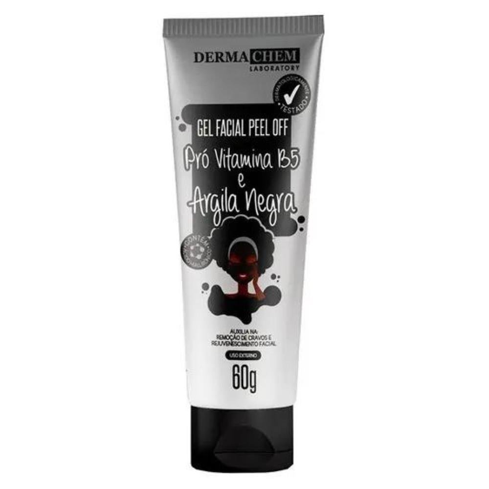 Gel Peel Off Argila Negra Dermachem 60g