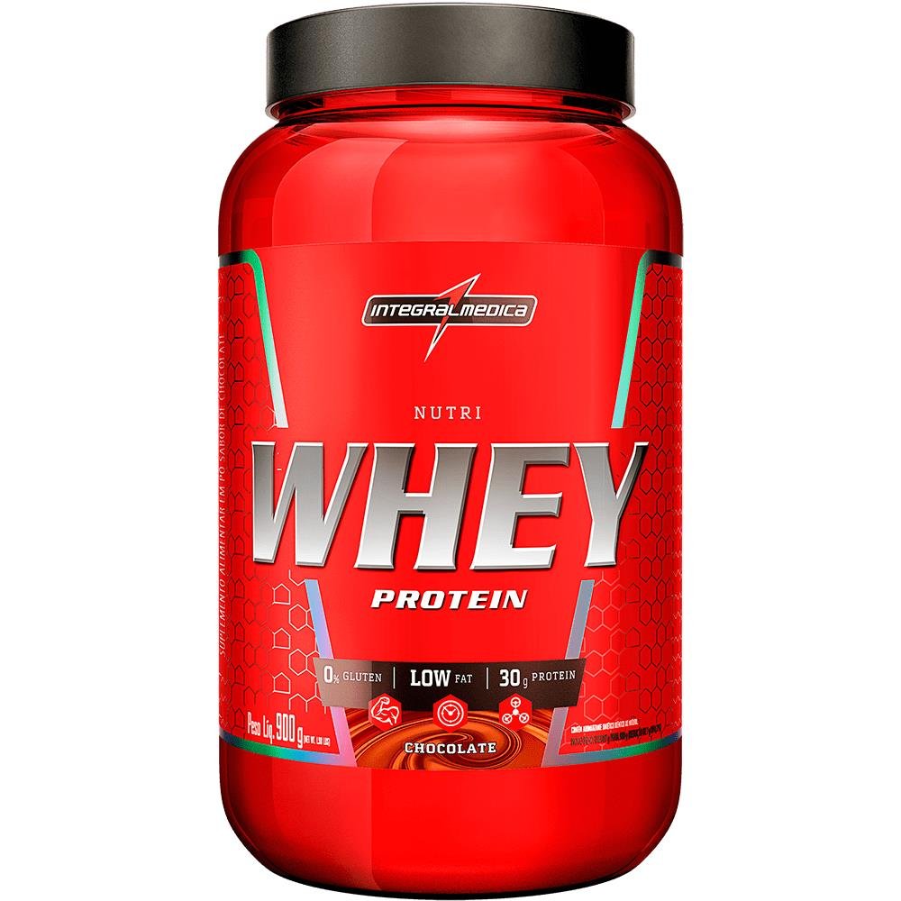 Nutri Whey Protein Pote 900G - Chocolate