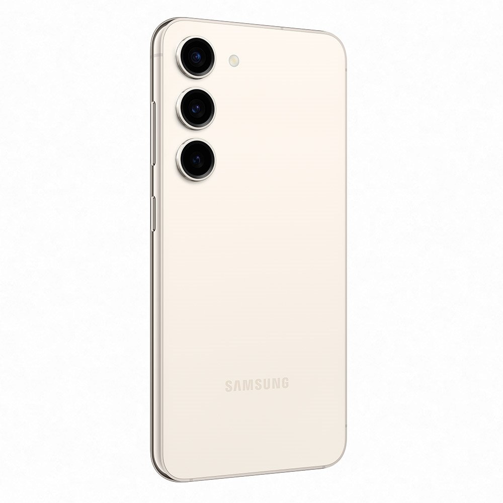 Smartphone Samsung Galaxy S23,Creme,Tela 6.1",5G+Wi-fi+NFC, Android 13, Câm.Traseira Tripla, Câm.Frontal 12MP, 8GB RAM,128GB