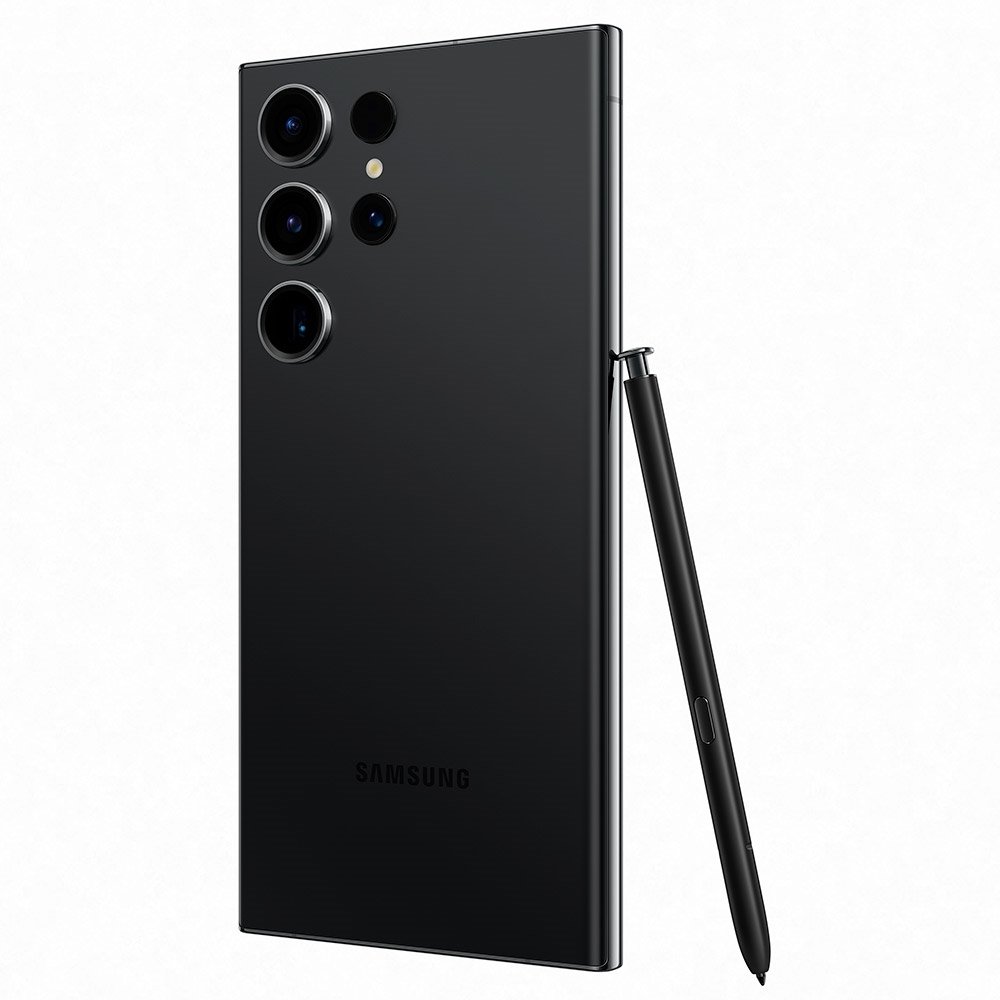 Galaxy S23U Preto, Tela 6.8", 5G+Wi-Fi+NFC, And. 13, Câm. Tras. de 200MP+12MP+10P+10MP, Frontal de 12MP, 12GB RAM, 256GB