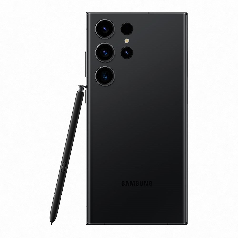 Galaxy S23U Preto, Tela 6.8", 5G+Wi-Fi+NFC, And. 13, Câm. Tras. de 200MP+12MP+10P+10MP, Frontal de 12MP, 12GB RAM, 256GB