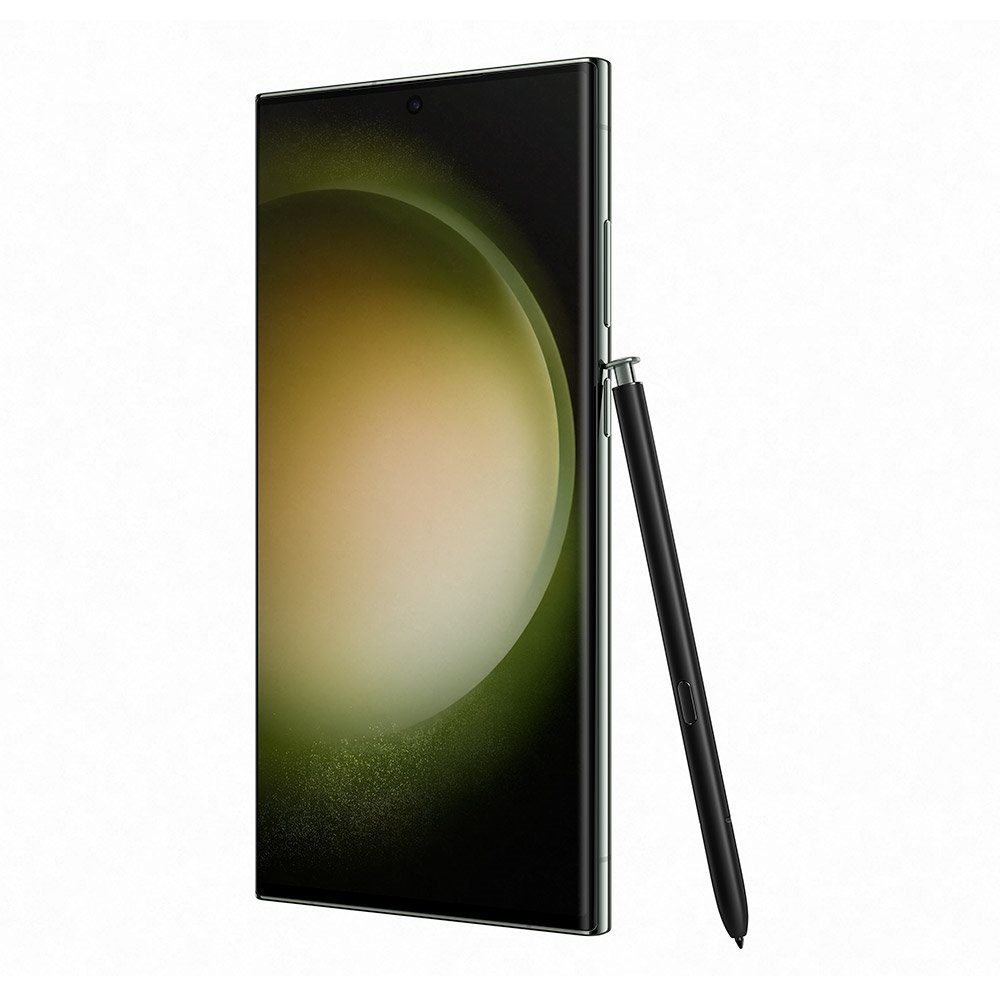 Galaxy S23U Verde, Tela 6.8", 5G+Wi-Fi+NFC, And. 13, Câm. Tras. de 200MP+12MP+10P+10MP, Frontal de 12MP, 12GB RAM, 512GB