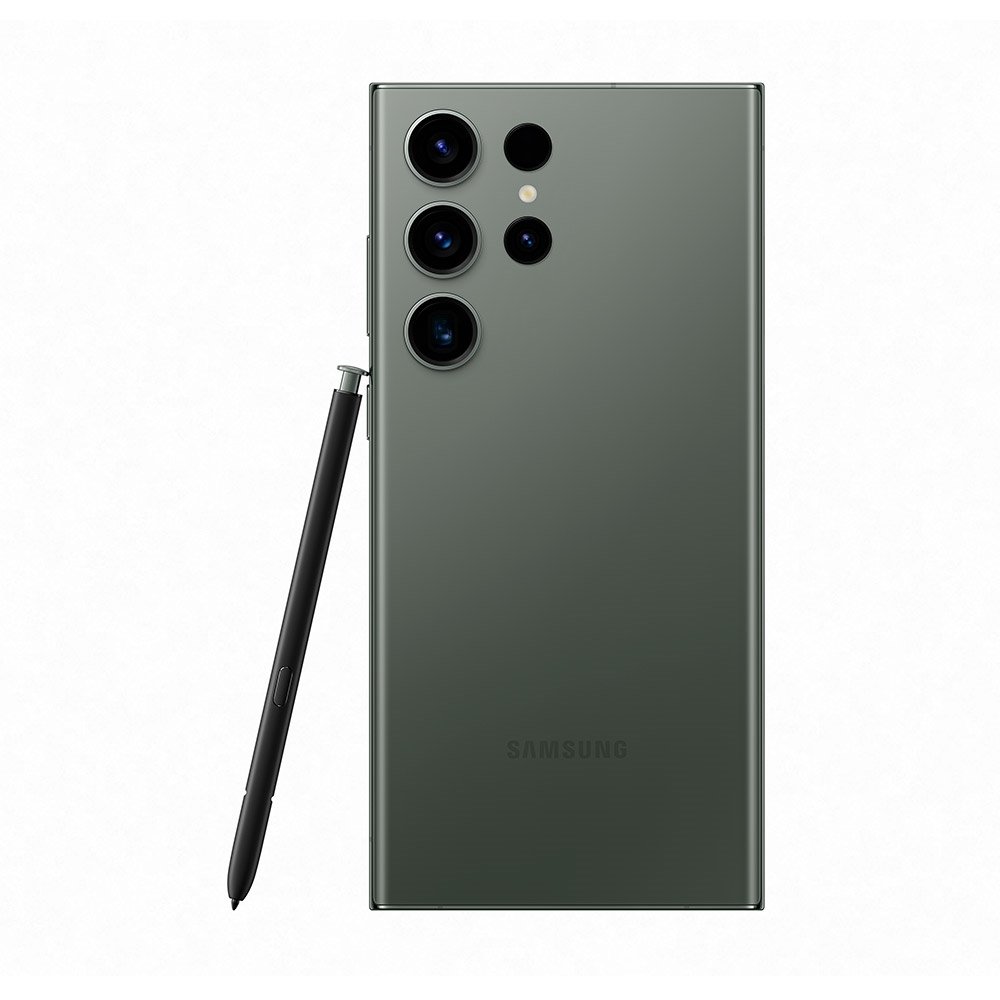 Galaxy S23U Verde, Tela 6.8", 5G+Wi-Fi+NFC, And. 13, Câm. Tras. de 200MP+12MP+10P+10MP, Frontal de 12MP, 12GB RAM, 512GB