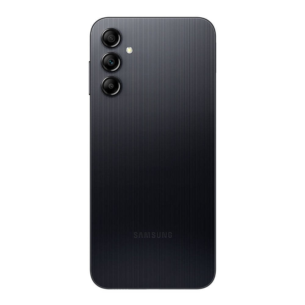 Smartphone Samsung Galaxy A14, Preto, Tela 6.6", 4G+Wi-fi, Android 13, Câm. Traseira Tripla, Câm. Frontal 13MP, 4GB RAM, 128GB
