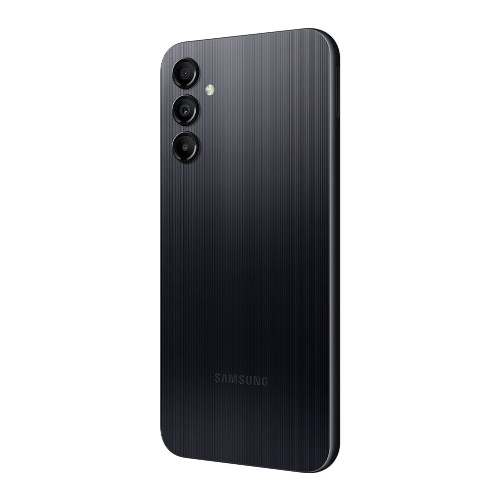 Smartphone Samsung Galaxy A14, Preto, Tela 6.6", 4G+Wi-fi, Android 13, Câm. Traseira Tripla, Câm. Frontal 13MP, 4GB RAM, 128GB