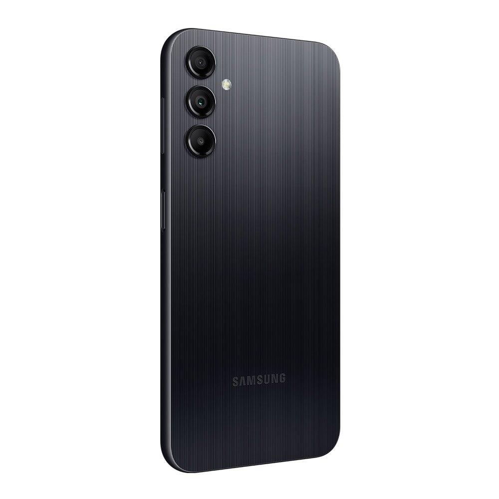 Smartphone Samsung Galaxy A14, Preto, Tela 6.6", 4G+Wi-fi, Android 13, Câm. Traseira Tripla, Câm. Frontal 13MP, 4GB RAM, 128GB