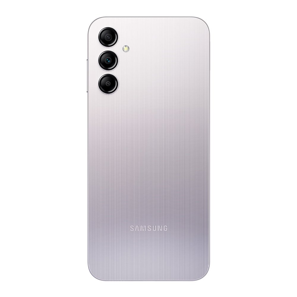 Smartphone Samsung Galaxy A14,Prata, Tela 6.6",4G+Wi-Fi,Câm.Traseira Tripla,Câm.Frontal 13MP,4GB RAM, 128GB