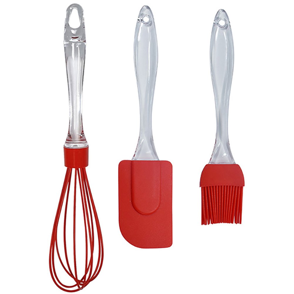 Kit Culinario De Silicone Com 3 Pecas - Western Home