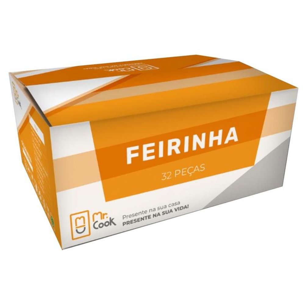 Feirinha 32 peças Alumínio Mr.Cook