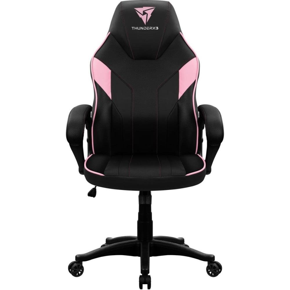 Cadeira Gamer ThunderX3 EC1 Preta e Rosa