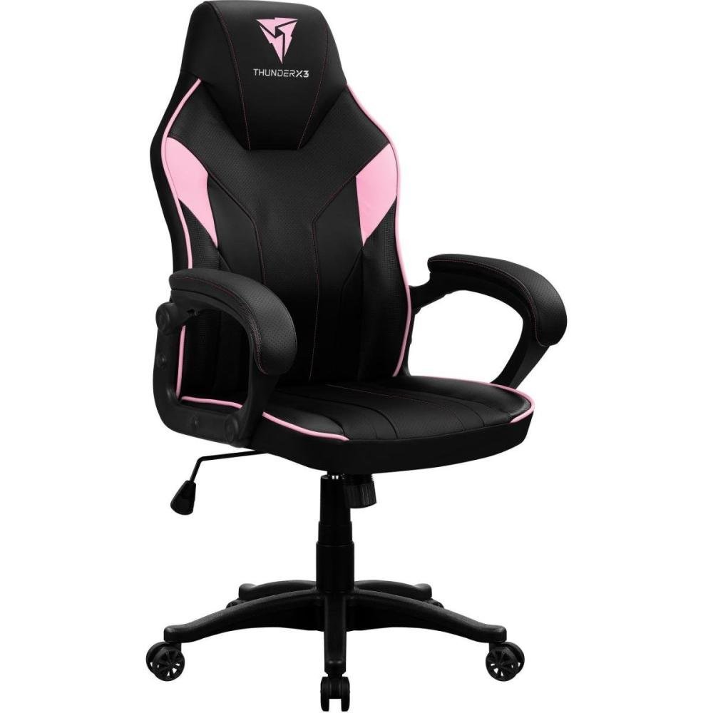 Cadeira Gamer ThunderX3 EC1 Preta e Rosa