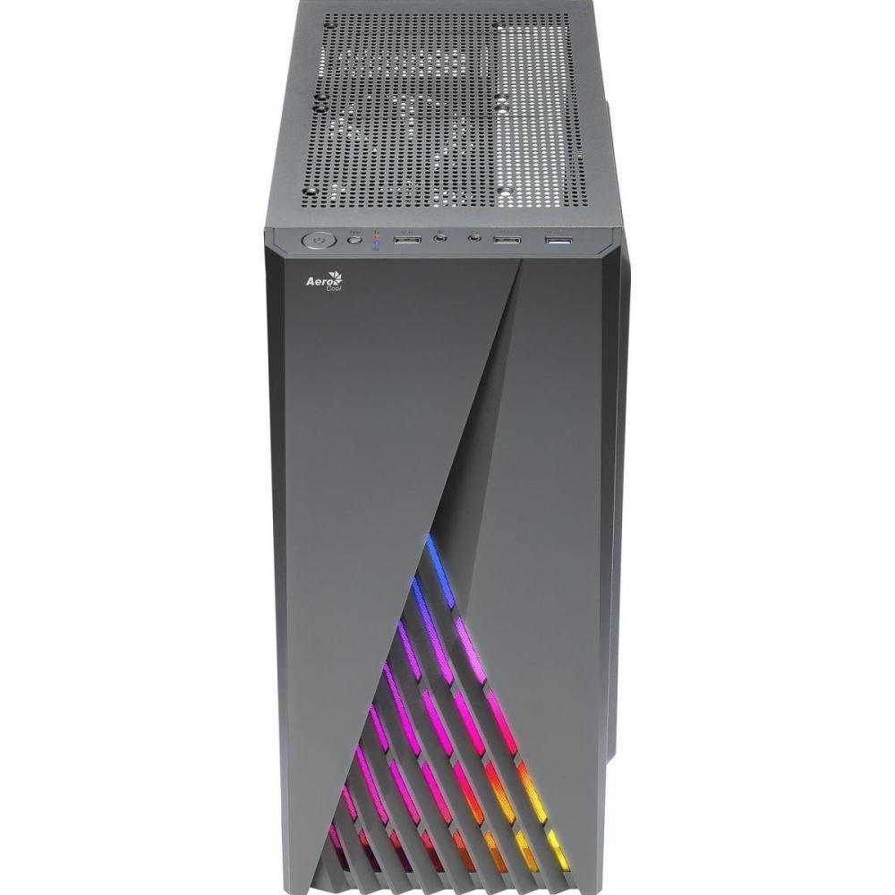 Gabinete Gamer Aerocool ATX Delta V1 Preto Un.Venda: PC/1