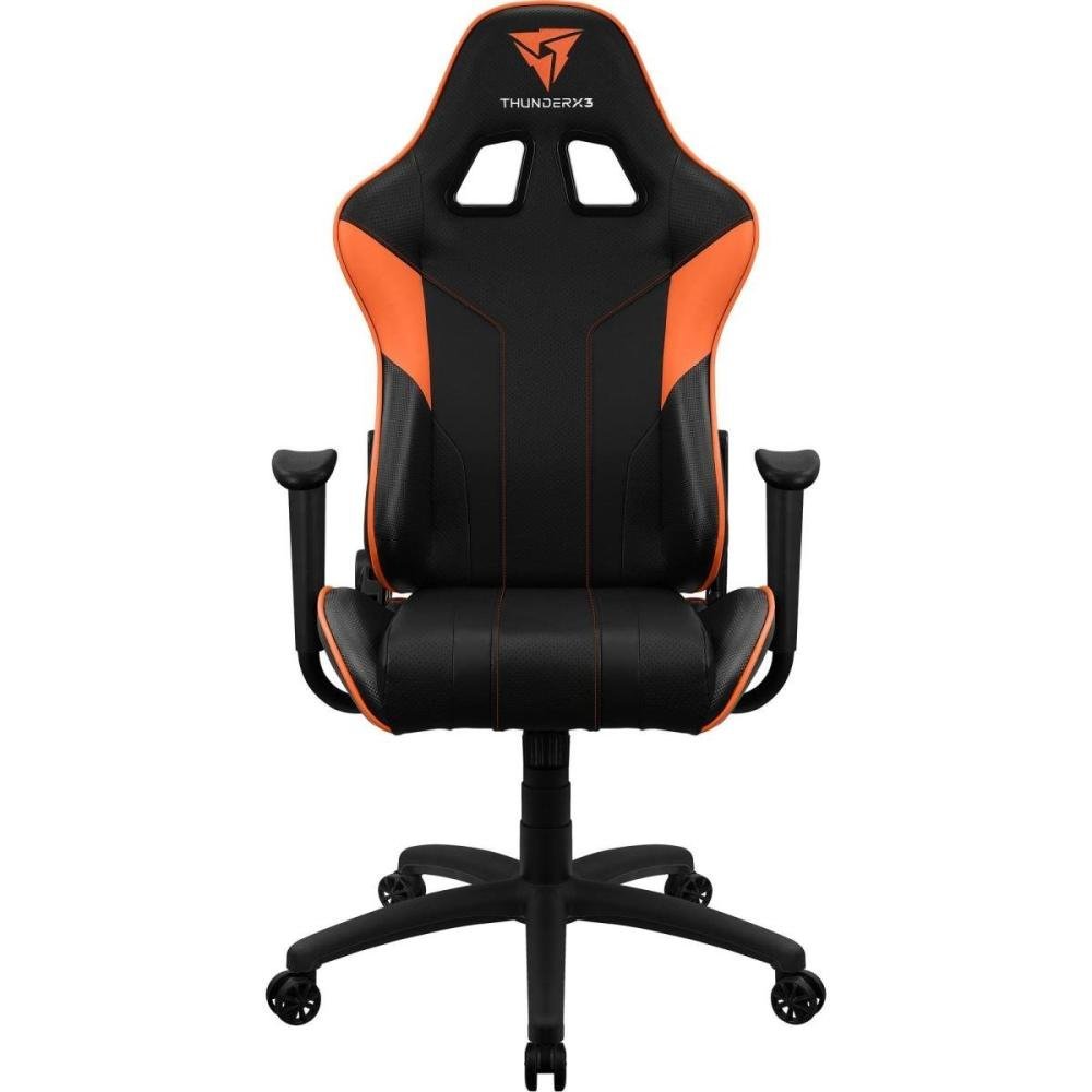 Cadeira Gamer ThunderX3 EC3 Preta e Laranja